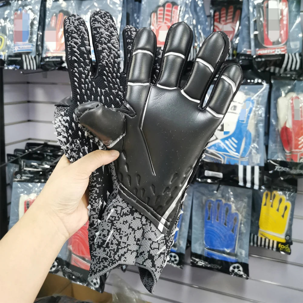 New Latex Football Goalkeeper Gloves Thickened Football