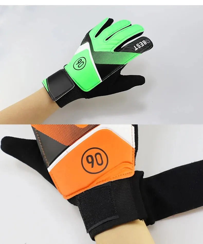 1 Pair Children Anti-Slip Glove Goalkeeper Gloves