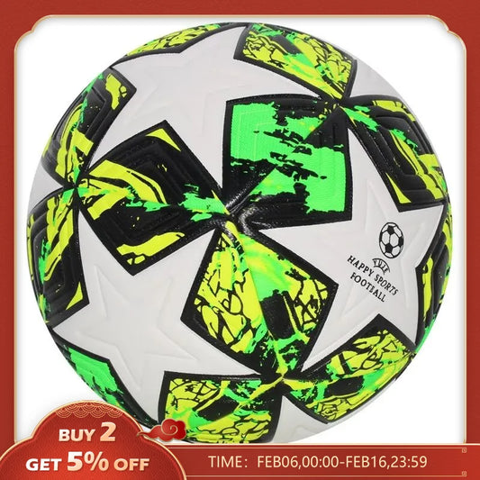 High Quality Soccer Balls Official Size 5 PU Material Seamless