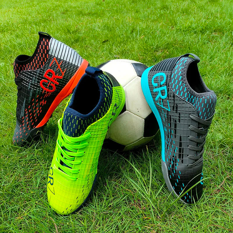 New Men Turf Indoor Soccer Shoes Football Boots Comfortable Training