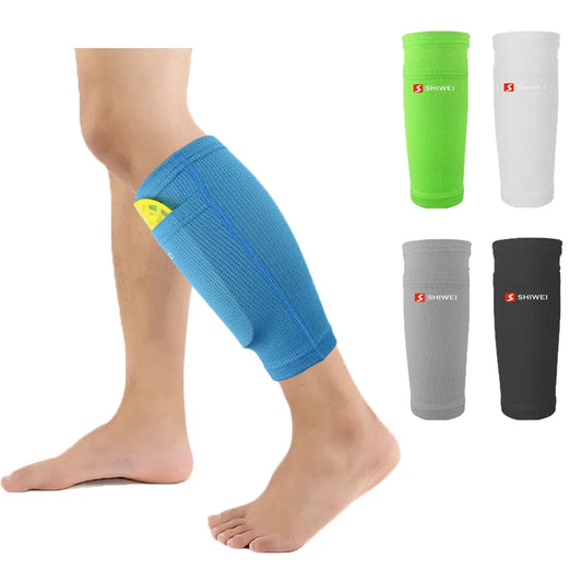 Shin Guards Soccer Football Canilleras Support Sock