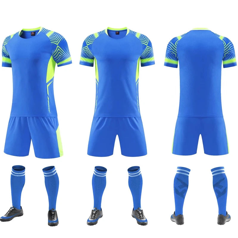 New Adult Kids Soccer Jersey survetement Football Kit