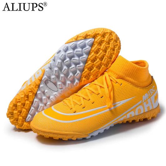 ALIUPS size 35-45 New Men Kids Football Boots Turf Soccer Shoes