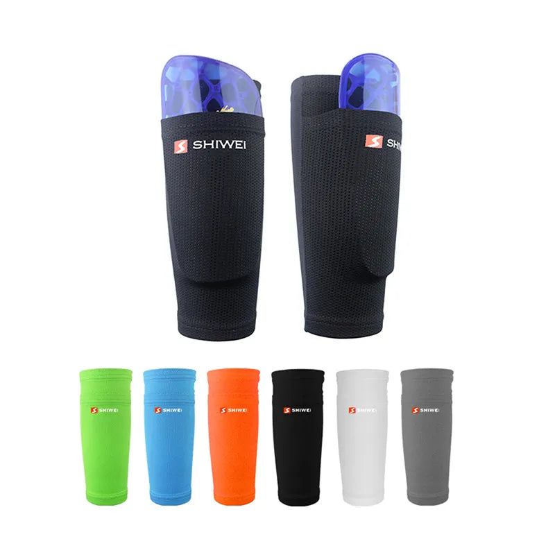 Shin Guards Soccer Football Canilleras Support Sock