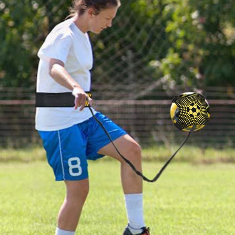 Soccer Ball Juggle Bags Children Auxiliary Circling Belt