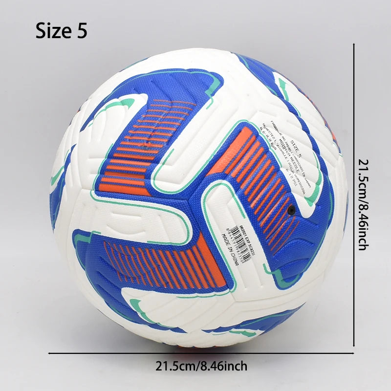 Soccer footy football training ball Size 5 PU Indoor football