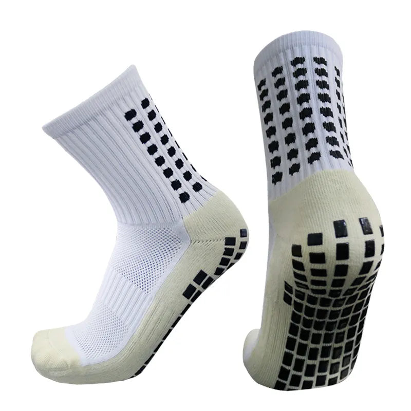 New Anti-slip Soccer Socks Men Women Outdoor Sport Grip