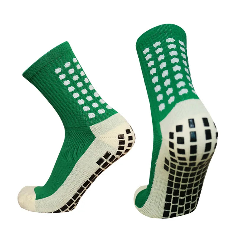 New Anti-slip Soccer Socks Men Women Outdoor Sport Grip