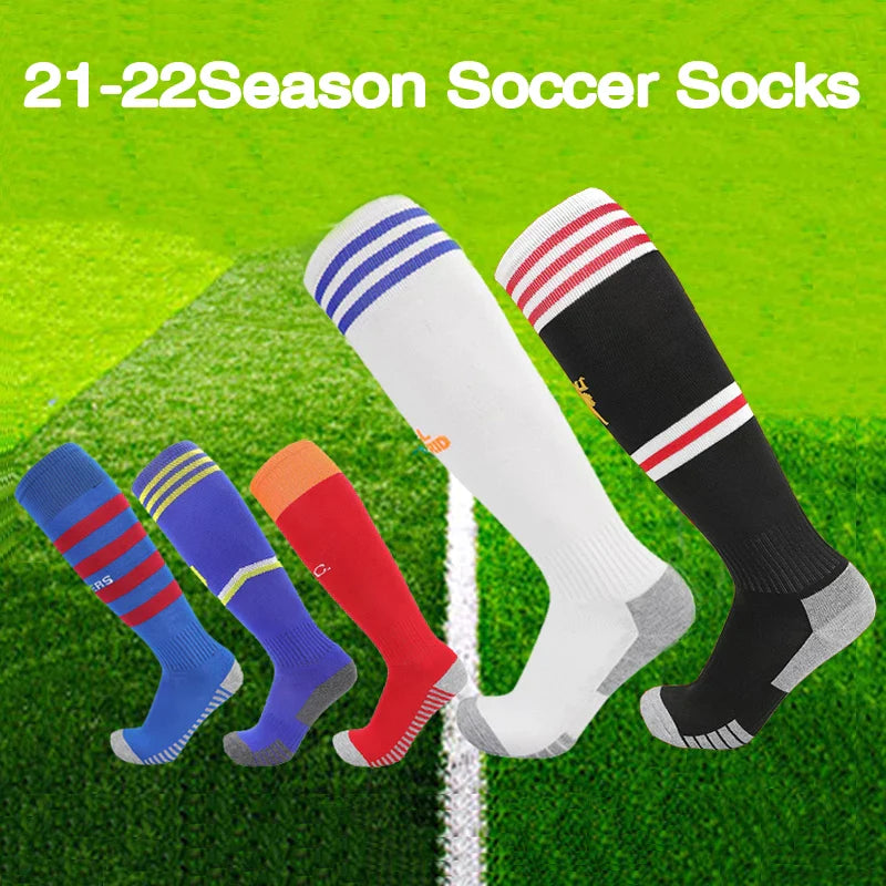 Fußballsocken der neuen Saison 2021/22 für Erwachsene und Kinder