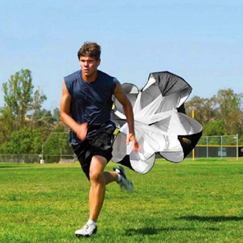 Geschwindigkeitstraining, Laufen, Fallschirmspringen, Fußball