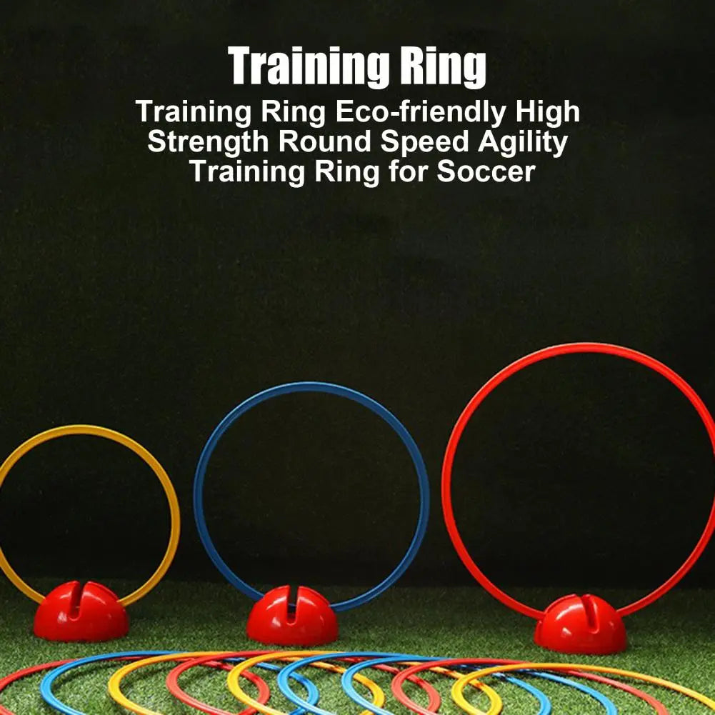 30 cm 40 cm Fußball-Trainingsring, runder Speed-Agility-Trainingsring, Fußball