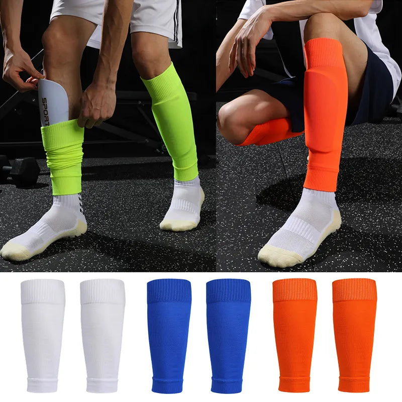 Elasticity Soccer Shin Guards Adults Kids