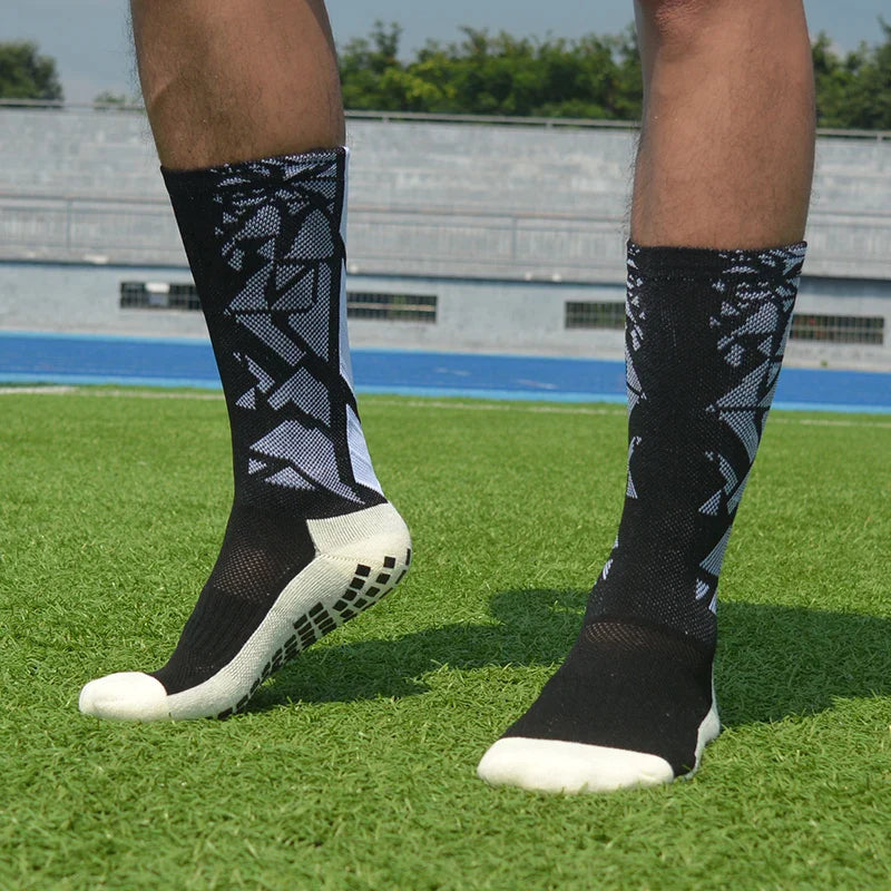 Anti-Slip Football Socks Men Soccer Sports Thickened Breathable