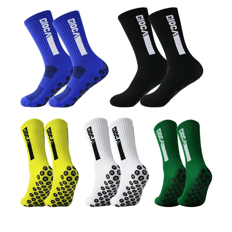 UGUPGRADE 2023 New ANTI SLIP Mid CalfSoccer Cycling Sports Socks Mens