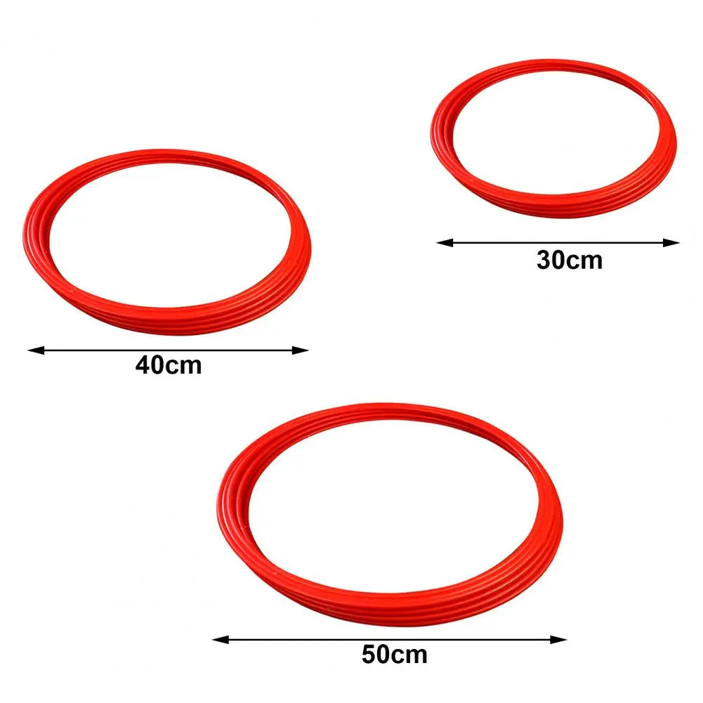 30 cm 40 cm Fußball-Trainingsring, runder Speed-Agility-Trainingsring, Fußball