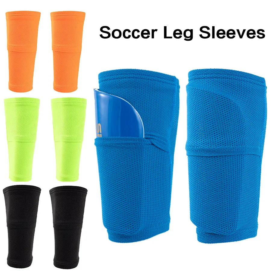 1 Pair Soccer Football Shin Guard Adults Teens Socks