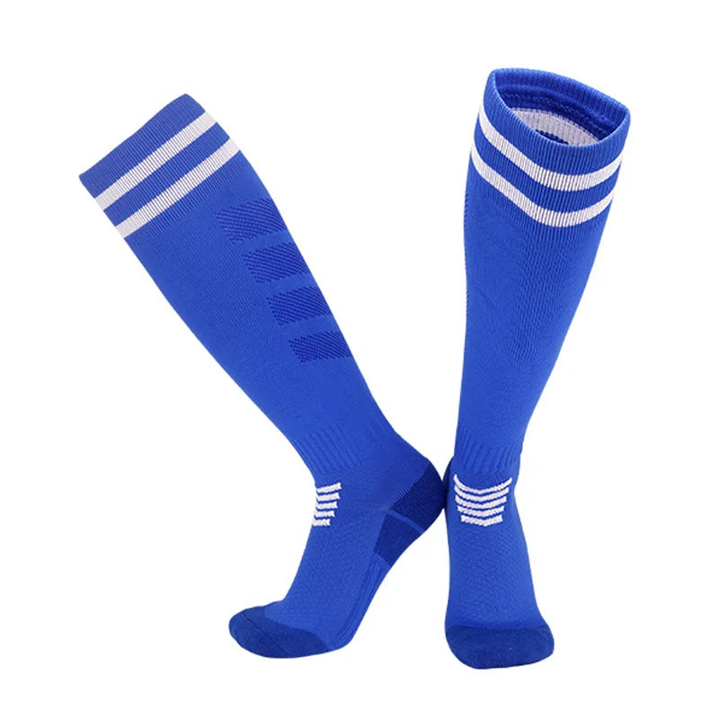 Adult Youth KidsTowel Bottom Nylon Soccer Socks