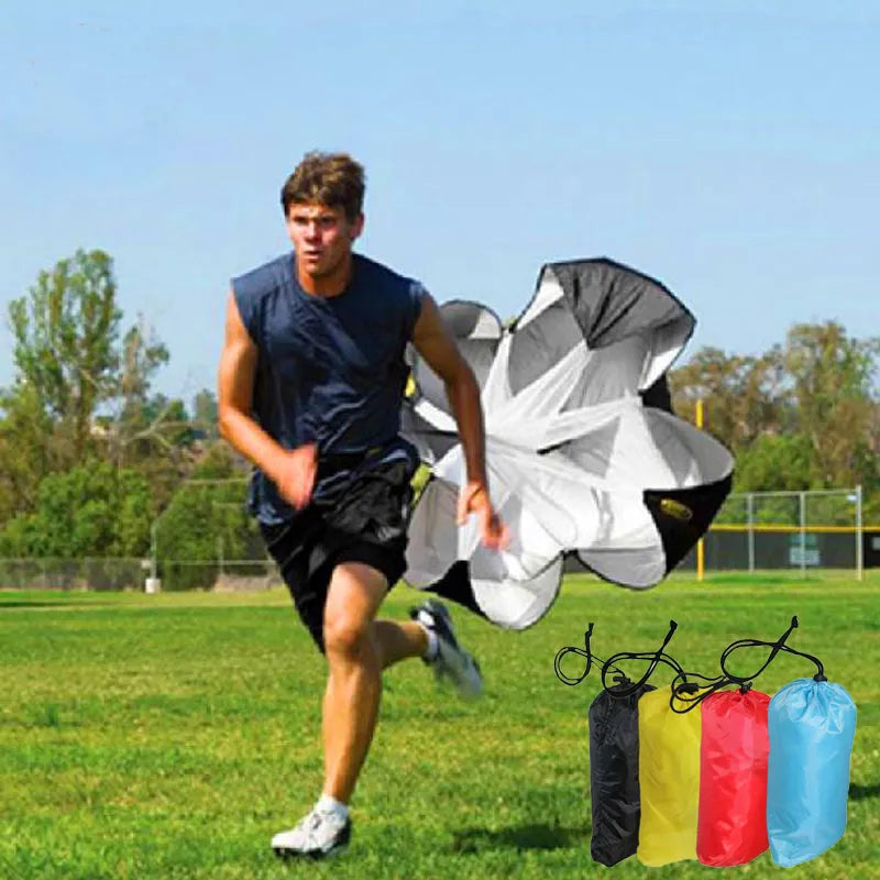 Geschwindigkeitstraining, Laufen, Fallschirmspringen, Fußball