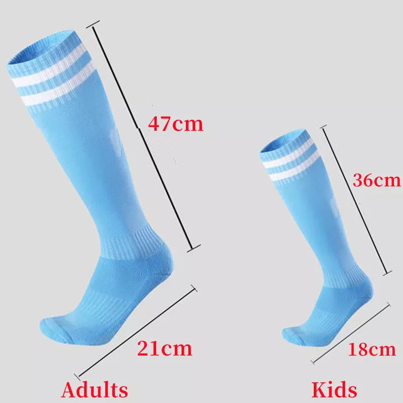 Kinder-Fußball-Fußball-Fußball-Socken, Strümpfe, hohe Qualität